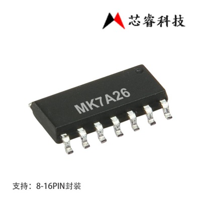 台湾芯睿8bitADC单片机MK7A26